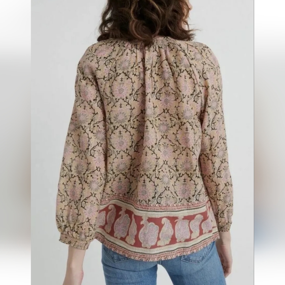 NWT Lucky Brand Boho Top - Picture 2 of 10